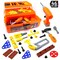 Big Mo's Toys Tool Box - Pretend Play Three Tier Educational Tool Kit for Kids Gift of All Ages - 46 Piece Set